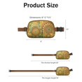 thumbnail image 3 of Geometric Mandala Design Crossbody Bag Spacious Multi-Pocket Work Tote for Professionals, 3 of 4