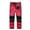 Red, variant on KYAIGUO Kids Youth Boys Girls Snow Pants 5-14Y Teen Boys Girls Cargo Pants Breathable Sweat-Wicking Drawstring Elastic Waist Active Pants Wind Waterproof Snowboard Pants
