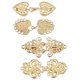 thumbnail image 3 of 4 piezas suéter chal boca clips cárdigan collar clips aleación oro Yuyangstore, 3 of 8