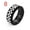 Racing Driver Flag Ring Black 8, variant on Men’s Spinner Ring 8mm Stainless Steel Racing Flag Fidget Ring – “This Too Shall Pass” Engraved Anxiety Relief Band, Checker Pattern Rotatable Ring for Stress Relief & Gift