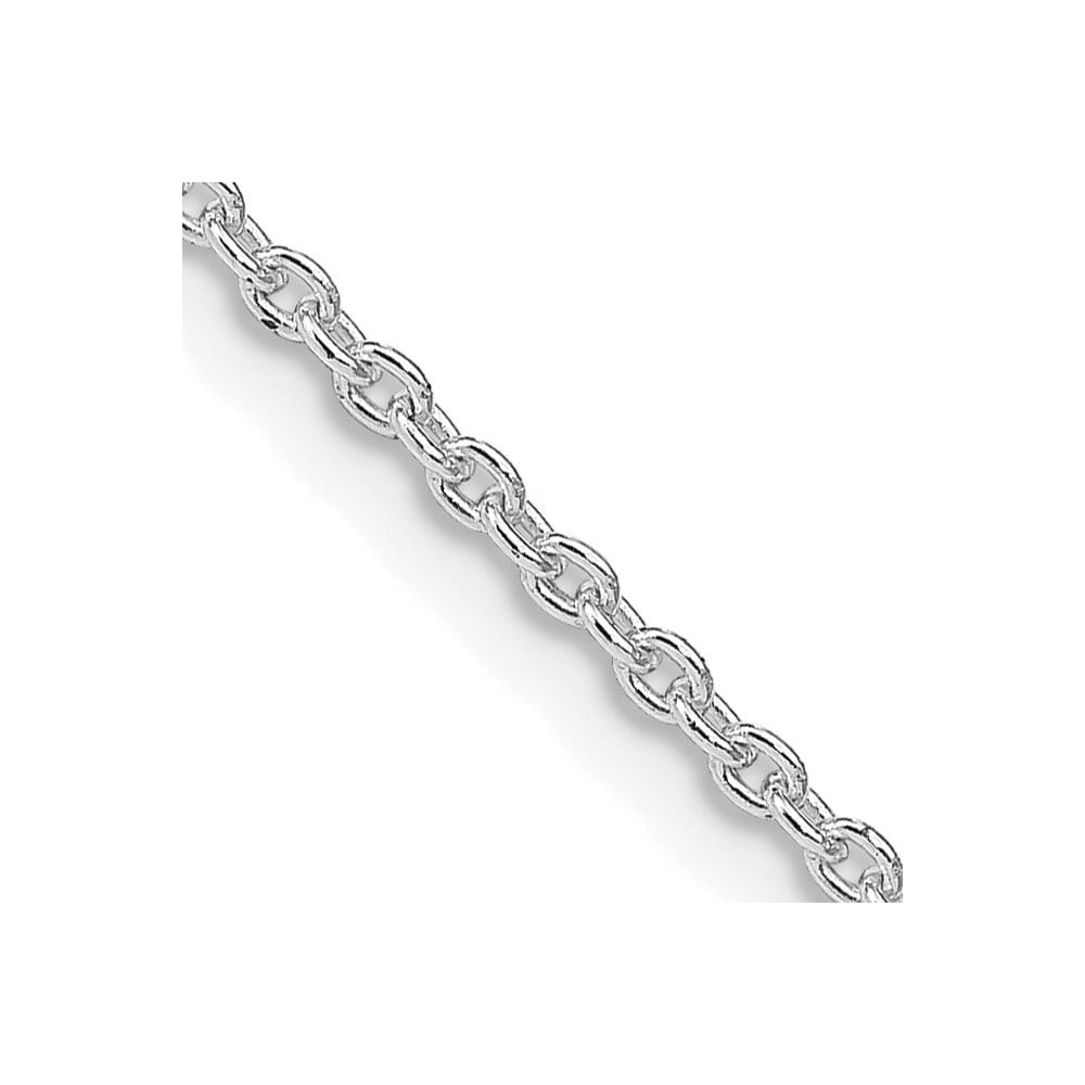 16 Sterling Silver Italian 1.95 mm Popcorn Chain Necklace 