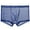 Blue, variant on MuZeFu Transparent Underwear for Women Women's Lace Abdomen Mid-rise Waist And Hip Lift Comfortable Body Breathable Underwear Briefs
