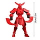 thumbnail image 2 of Titan 13 Action Figure,Stikbot Toys with Weapon Accessories, T13 Action Figure Robot, The Ideal Gift for Holidays (Black), 2 of 5