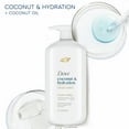 thumbnail image 5 of Dove Damage Therapy Daily Conditioner for Dry Hair Coconut & Hydration, 31 fl oz, 5 of 10