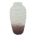 thumbnail image 1 of Sagebrook Home Glass, 16"H 2-Tone Vase, Blush, 1 of 1