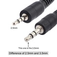 thumbnail image 5 of Uxcell IR Infrared Receiver Extender Cable 0.14" Jack 9.8FT Less Than 26FT Receiving Distance 2Pcs, 5 of 6