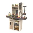 thumbnail image 4 of Juego De Cocina De Simulación, Juguetes Educativos, Cocina Para Niños, Niñas, Niños Pequeños, Gris, 4 of 8