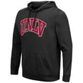 thumbnail image 2 of Men's Colosseum Black UNLV Rebels Lantern Pullover Hoodie, 2 of 3