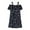 Stars on Black, variant on FLMEI Toddler Kids Girls Summer Strapless Dress Baby Halter Sleeveless Dresses Casual Floral Camisole Sundress 2-10Y