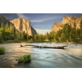 thumbnail image 2 of Ford, John 18x13 Gold Ornate Wood Framed with Double Matting Museum Art Print Titled - Valley View-Yosemite, 2 of 4