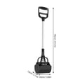 thumbnail image 2 of HORIALENCE 1Pcs Dog Poop Cleaner Feces Picker Plastic For Outdoor Use In Random Color, 2 of 8