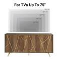 thumbnail image 6 of EDYO LIVING 63" Sideboard Buffet Cabinet, Large Sideboard and Buffet Storage, Standing Accent Cabinet Rustic Oak, 6 of 8