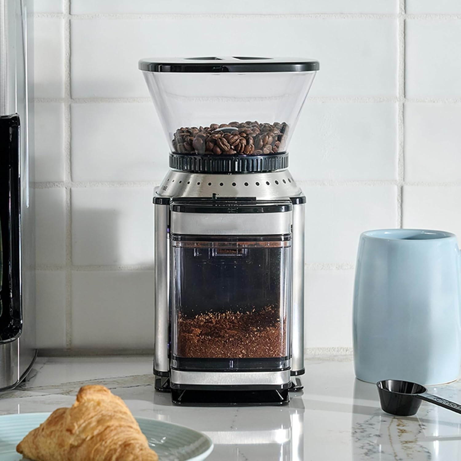 Coffee Grinder, Electric One-Touch Automatic Burr Coffee Grinder with 18-Position Grind Selector, Cup Size Selector for 4 – 18 Cups