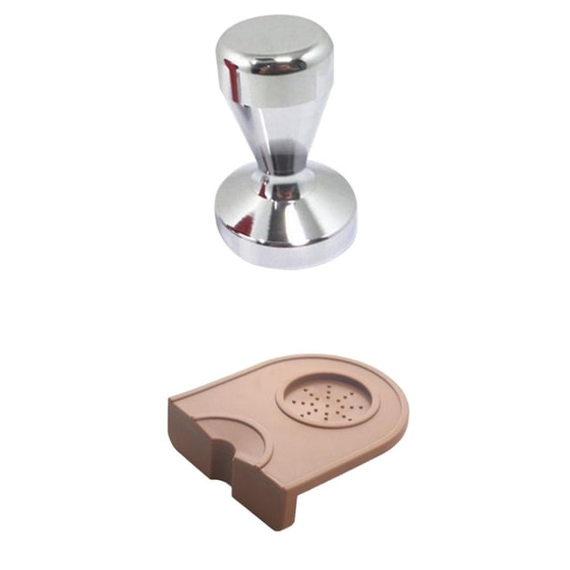 1 Coffee Tamper Tamper Coffee Bean Press, Silicona Coffee Tamper Mattenauflage