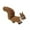 Coffee, variant on Zmeidao Plush Imitation Animals Small Squirrels Pendant Ornaments Toys Handicrafts Holiday Supplies