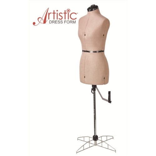 janome artistic adjustable dress form large df600 walmart com large adjustable dress form