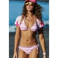 thumbnail image 5 of LASCANA Women's Printed Loop Classic Bikini Swimsuit Bottom Crochet Detail, 5 of 5