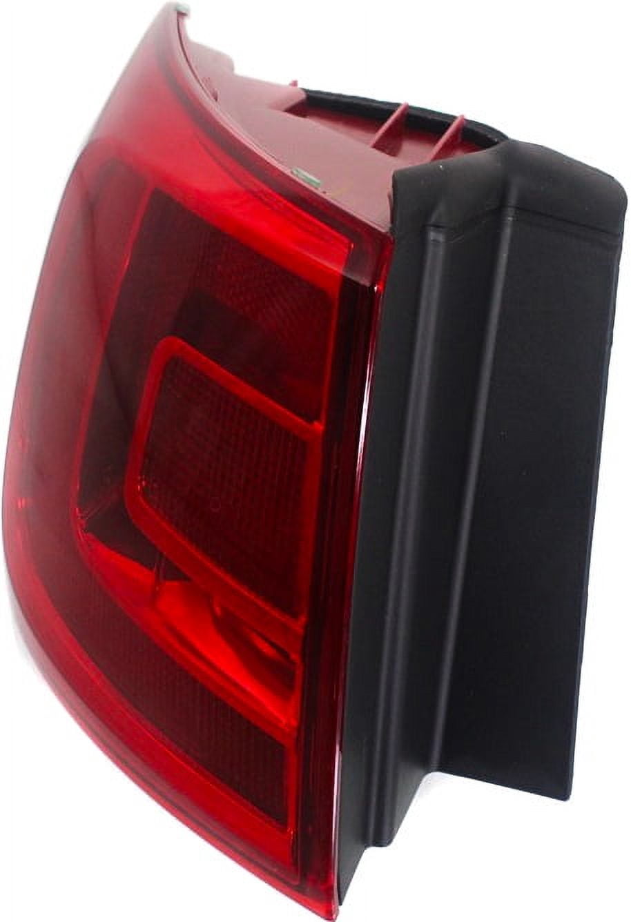 Tail Light Compatible With 2011-2018 Volkswagen Jetta Left Driver Side, Outer With bulb(s)