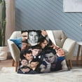 thumbnail image 4 of Blanket Channing Tatum Soft and Comfortable Wool Fleece Throw Blankets Gift for Home Decoration Sofa Office car Camping Yoga Travel Home Decoration Cozy Plush Beach, 4 of 5