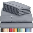 thumbnail image 4 of 6 Piece Premium Bamboo Sheet Set, Deep Pockets, 50 Colors, 2200 Count, Soft, 4 of 6