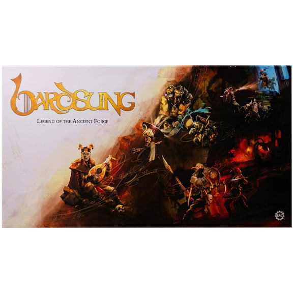 Bardsung: Legend of The Ancient Forge – Board Game by Steamforged Games 1-5 Players – 45-60 Minutes of Gameplay – Games for Family Game Night – Teens and Adults Ages 14  - English Version, Assorted