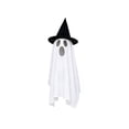 thumbnail image 2 of Ghost Cape Witch Hat Outfit For Dogs, Spooky Halloween Role Play Clothes, Party Photo Costume Apparel, Festive Pet Dress Up Accessory L, 2 of 6