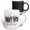 Multicolor, variant on 3drose, Pink Pastel Cursive Happy 25th Birthday, 15oz Mug