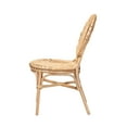 thumbnail image 4 of bali & pari Iris Rattan BOHO Dining Chair, Natural Brown, 4 of 9