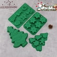 thumbnail image 3 of Christmas Tree Elk Silicone Mousse Cake Baking Mold Santa Snowflake Chocolate Bi, 3 of 4