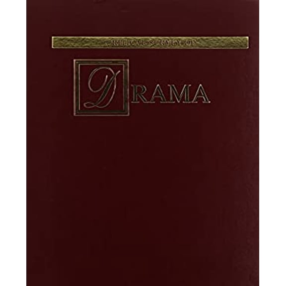 Pre-Owned Critical Survey of Drama Vol. 1 : Kobo Abe--Albert Camus (Library Binding) 9781587651038