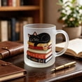 thumbnail image 4 of Coffee Cat Pattern Mug, Creative Daily Drinking Cup, Home Desktop Decor, Holiday And Daily Gift, 4 of 6