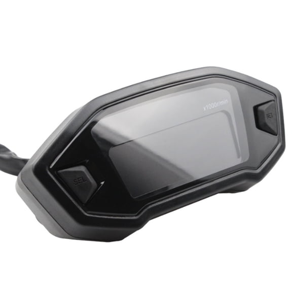 ZPAQI Portable DC8-12V LED Display Panel Digital Speedometer Used for Motorcycle