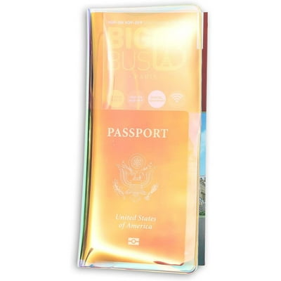 Iridescent Holographic Travel Passport Cover with Sri Lanka Ubuy