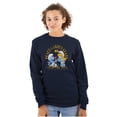 thumbnail image 3 of North Dakota ND Peace Garden Smurfs Long Sleeve TShirt Men Women Brisco Brands S, 3 of 6
