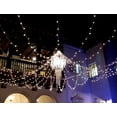 thumbnail image 6 of Novelty Lights Clear 50 Light Incandescent Mini Christmas String Lights White Wire 11 Feet, 6 of 7