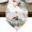White, variant on Orange Blue Pumpkins Fall Table Runner Linen Burlap Table Runner 60 Inches Long Thanksgiving Maple Leaves Autumn Dresser Scarves for Kitchen Island Coffee Dining Room Party Holiday Decoration 13"x60"