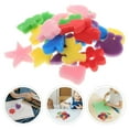 thumbnail image 4 of 24pcs Colorful Shaped Painting Sponge Set for DIY Graffiti Stamp Random Color, 4 of 8