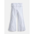 thumbnail image 6 of Stitch Girls' Varsity Graphic Flare Leggings with Foldover Waist, Sizes 4-18, 6 of 7
