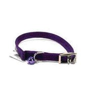Angle View: Hamilton Pet Company - Braided Safety Cat Collar- Purple 12 X .38 - 801 PU