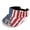 American Flag Eagle 250 Design, variant on HUIACONG Comfortable Polyester Fabric Sun Visor Cap for Hiking Beach, Adjustable UV Protected Breathable Sun Visor Hat, USA Flag Eagle Design