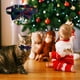 thumbnail image 4 of Collar navideño para gatos con lazo y cascabeles desmontables | Collar ajustable para gatitos | Diseño navideño con adornos de Papá Noel y muñeco de nieve, 4 of 5