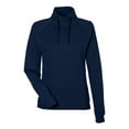 thumbnail image 4 of North End NE200W Women's Rhythm Waffle Pullover-Classic Navy-XL, 4 of 6