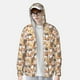 thumbnail image 2 of Fotbe Cute Puppy Chaqueta con Protección Solar UPF 50+ para Hombre y Mujer, Camisa con Capucha y Bolsillos-XX-Large, 2 of 7
