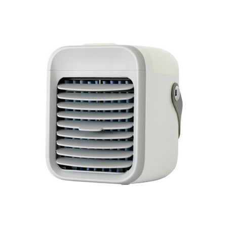 

QIIBURR Mini Air Conditioner Portable Small Air Conditioner Portable Mini Air Cooler Desktop Type-c Small Air Conditioner Home Dormitory Outdoor Fan Mini Fan Portable Air Cooler Fan with Water