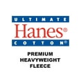 thumbnail image 2 of Hanes Men's and Big Men's Ultimate Cotton Heavyweight Fleece Full Zip Hood, up to Size 3XL, 2 of 5