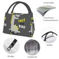 thumbnail image 4 of Disketp Cute Dinosaur Bolsa Térmica Estampada, Bolsa Térmica Aislante para Almuerzo, Playa y Campamento, 4 of 6