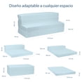 thumbnail image 4 of Sofá Cama Portátil Onof SCI-N Plegable 2 en 1 Matrimonial, 4 of 4