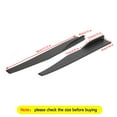 thumbnail image 6 of Pair 45cm Car Carbon Fiber Side Skirts Rocker Splitters Diffuser Winglet Wings, 6 of 9