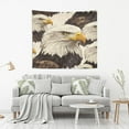 thumbnail image 2 of WOBOGO Bald Eagle Tapestry 80×60in Home Living Room Bedroom Wall Hanging Ornaments, 2 of 10