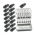 thumbnail image 3 of 45 clips para lona Colamx sujetadores para carpas con Cuerdas elásticas, 3 of 8